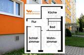 Grundriss der Wohnung - 