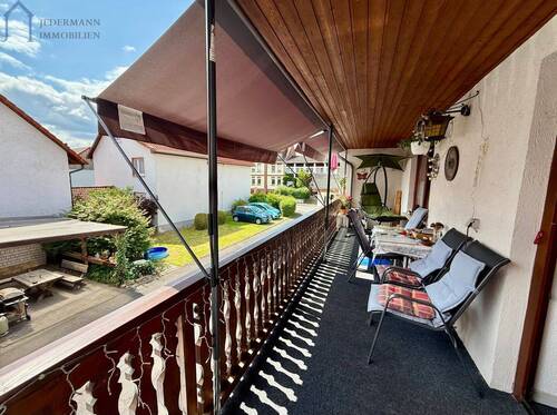 Balkon im Nebengebäude - 