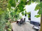 Seitliche Terrasse - 4 Zimmer Doppelhaushälfte in Overath
