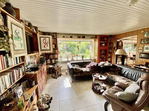 Wohnzimmer mit Terrassenzugang - 