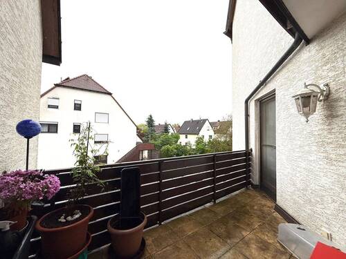 Balkon - 3 Zimmer Etagenwohnung in Langenzenn