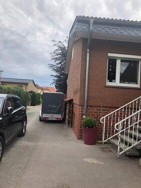 Blick von der Garage - 