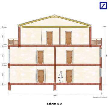Schnittzeichnung A-A - 