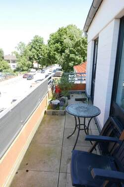 Balkon - 2 Zimmer Etagenwohnung in Lübeck