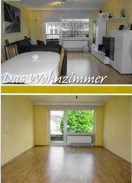 Wohnbereich - Etagenwohnung mit 58,10 m&sup2; in Lübeck zum Kaufen