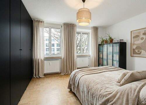 Gestaltungsmöglichkeit Schlafzimmer - Traumhafte 3-Zimmer-Wohnung im schönen BogenhausenOberföhring