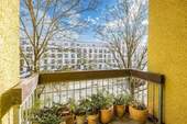 Ausblick vom Balkon - 