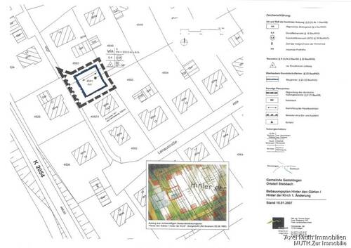 Bebauungsplan - Grundstück in Gemmingen / Stebbach zum Kaufen
