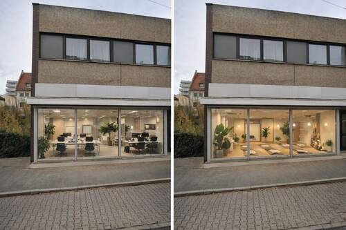 Bild 1 - Hochfrequenzlage + Präsenz - Gewerbefläche mit imposanter Schaufensterfront am Mögeldorfer Plärrer!