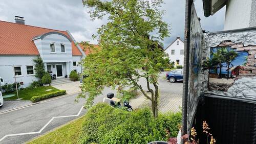 Südbalkon mit Ausblick nach Westen - 