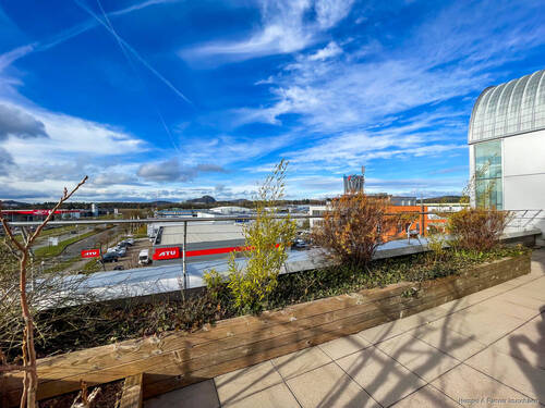 Terrasse - Großes Büro mit Dachterrasse in bester Lage im Singener-Industriegebiet