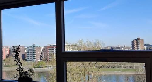 Blick auf den Main - Etagenwohnung mit 78,20 m&sup2; in Frankfurt zum Kaufen