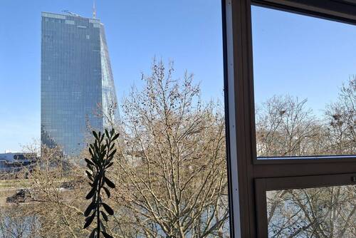 Aussicht auf die EZB - 