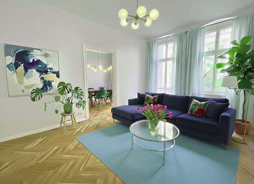 unverbindliche Visualisierung - Altbauidylle mit Platz für Sonne und Seele