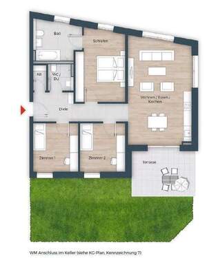 Gartenwohnung 7A.JPG - 