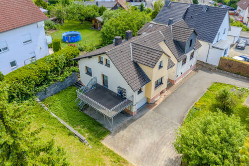 03_Gesamtansicht - 3 Zimmer Doppelhaushälfte in Solms