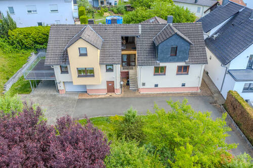 04_Gesamtansicht 2 - Doppelhaushälfte mit 114,20 m² in Solms zum Kaufen