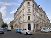 Ansicht von der Kirschbergstraße - 2 Zimmerwohnung in Leipzig -Möckern