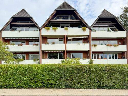 Gartenansicht - 3 Zimmer Etagenwohnung zum Kaufen in Husum