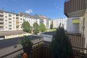 Ausblick Balkon - 4 Zimmer Etagenwohnung zum Kaufen in Mannheim / Schwetzingerstadt Oststadt