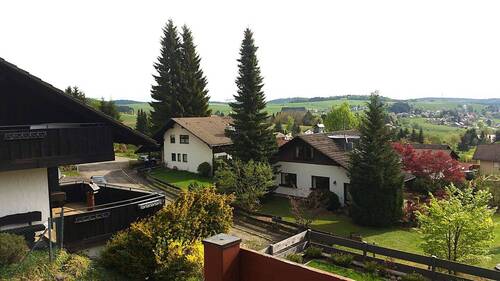 Ausblick vom Wohnzimmer - 