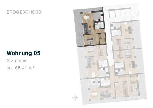 Erdgeschoss W 05 - 