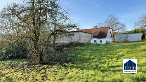 Blick zurück zum Haus - 