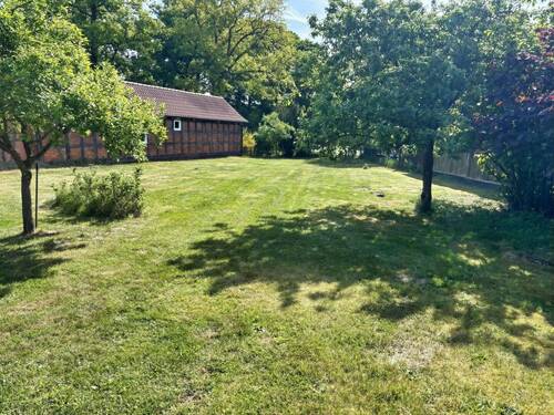 Blick ins Grundstück - 