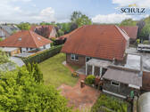 Ansicht Garten - Einfamilienhaus mit 137,00 m&sup2; in Lindern (Oldenburg) zum Kaufen