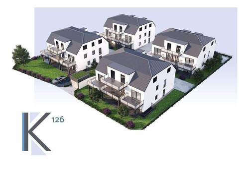 Ansicht - Sofort einziehen - K-126 IN-SüdKothau 3 Zi. - OG - Wohnung - KfW 55