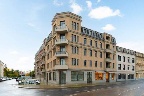 Aussenansicht - Attraktive 3-Zimmer-Neubauwohnung in begehrter Lage von Striesen-West - jetzt schnell zugreifen!