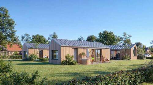 Visualisierung 1 Tiny House - Ihr Tiny House - Grundstück mit Haus am Meer