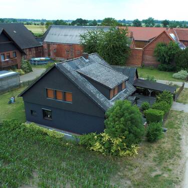 Luftbild von der Seite - 