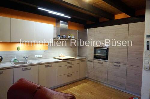 Blick in die Küche - 