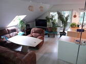 Wohnzimmer DG-Wohnung - 