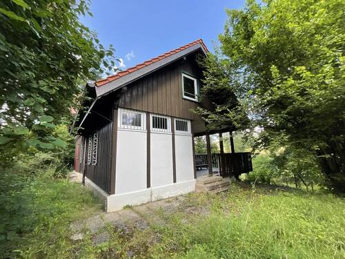 Außenansicht - Idyllisches Gruppenhaus im Grünen