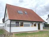 Außenansicht Gartenseite - Modernes EFH in Roßleben - 250.000,00 EUR Kaufpreis, ca.  134,00 m² Wohnfläche
