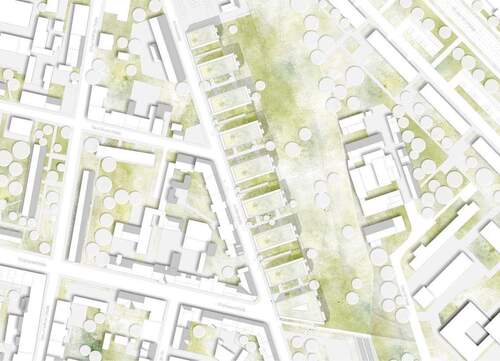 Entwurf Gebäudeanordnung von ehet bondzio lin Architekten GmbH & Co. KG - 