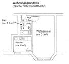 Grundriss Skizze - 