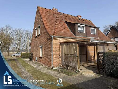 Außenansicht - Doppelhaushälfte mit 78,00 m&sup2; in Dömitz OT Heidhof zum Kaufen