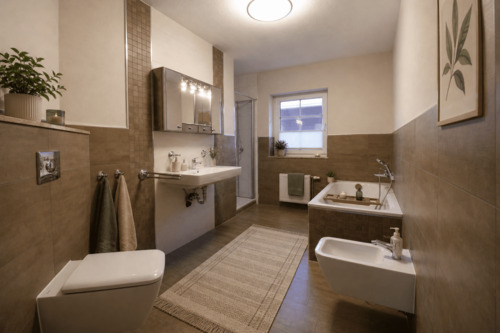 Badezimmer KI-generiertes Beispielbild - 
