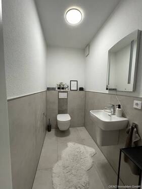 Gästebad - Etagenwohnung mit 95,00 m&sup2; in Delmenhorst / Adelheide zur Miete