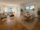 Wohnzimmer - KI Darstellung 1. OG - 