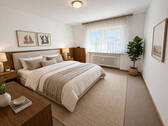 Schlafzimmer - KI Darstellung EG - 