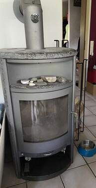 Wohnzimmer-Ofen - 