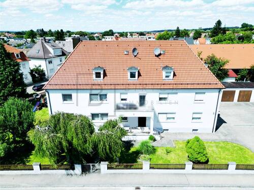 Drohnenaufnahme - 4 Zimmer Etagenwohnung zum Kaufen in Weißenhorn