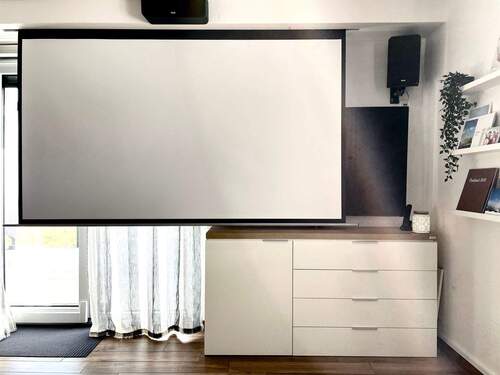 Leinwand im Wohnzimmer - 