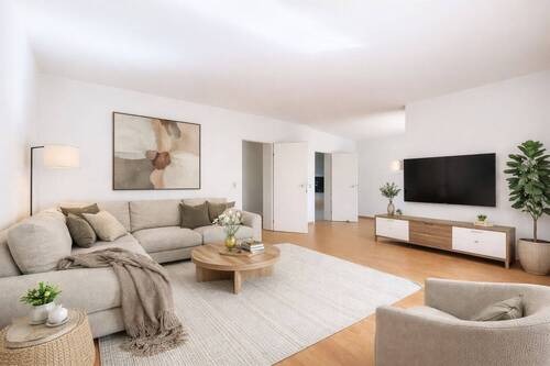 Wohnbereich Visualisierung - 3 Zimmer Reihenendhaus zum Kaufen in Frankfurt am Main