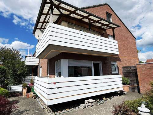 Rück-/Gartenansicht - EG-Whg. - Etagenwohnung mit 88,40 m² in Greven zum Kaufen