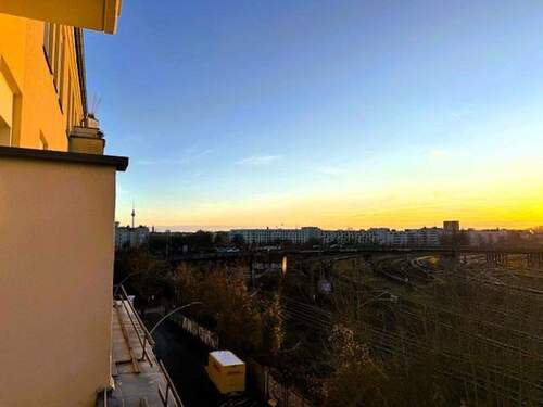 Aussicht vom Balkon - 